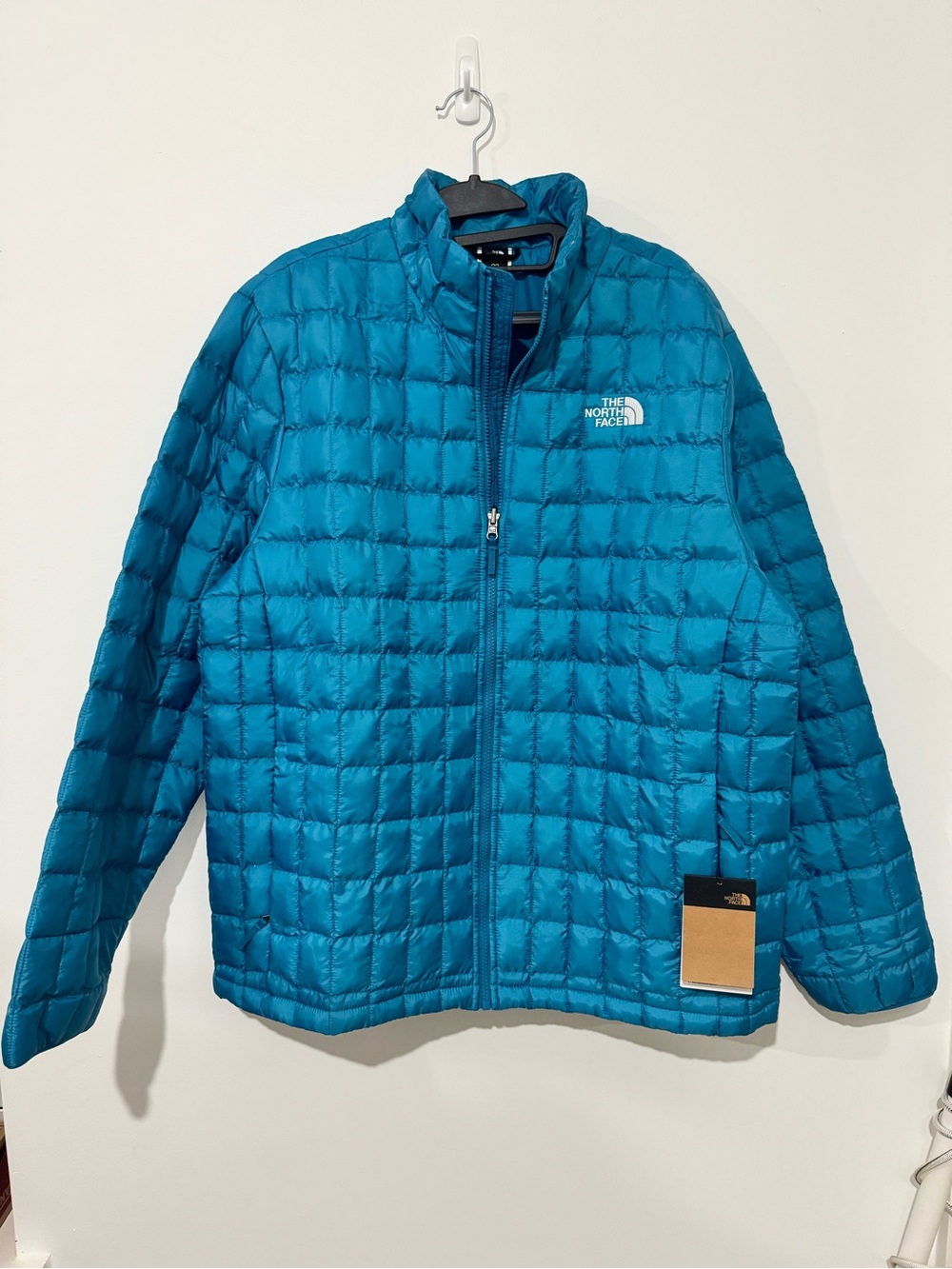 The North Face Teal Quilted Packable Puffer Jacket